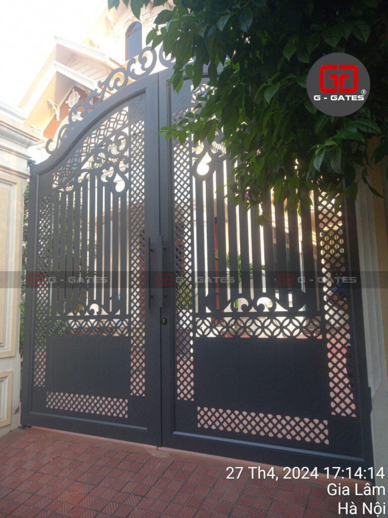 CỔng nhôm tân cổ điển do G - Gates lắp đặt và sản xuất 