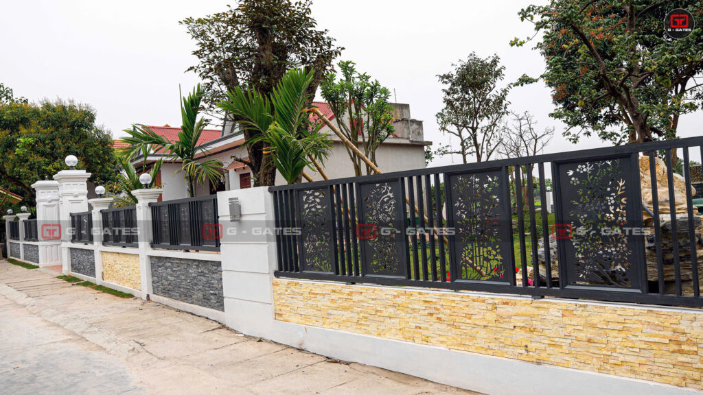 Hàng rào hợp kim nhôm phong cách cá nhân 